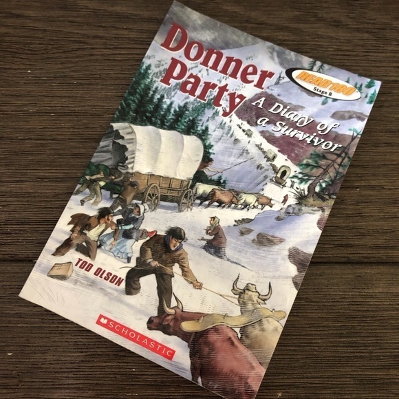 Donner Party: A Diary of a Survivor paperback book Read180 stage B - Picture 2 of 4